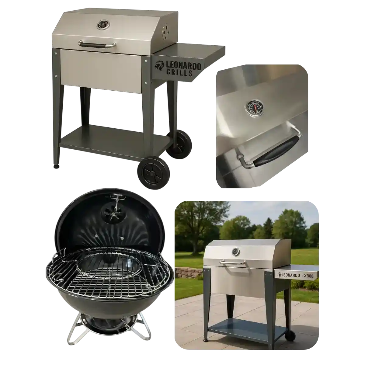 Dettaglio costruttivo Leonardo Grills