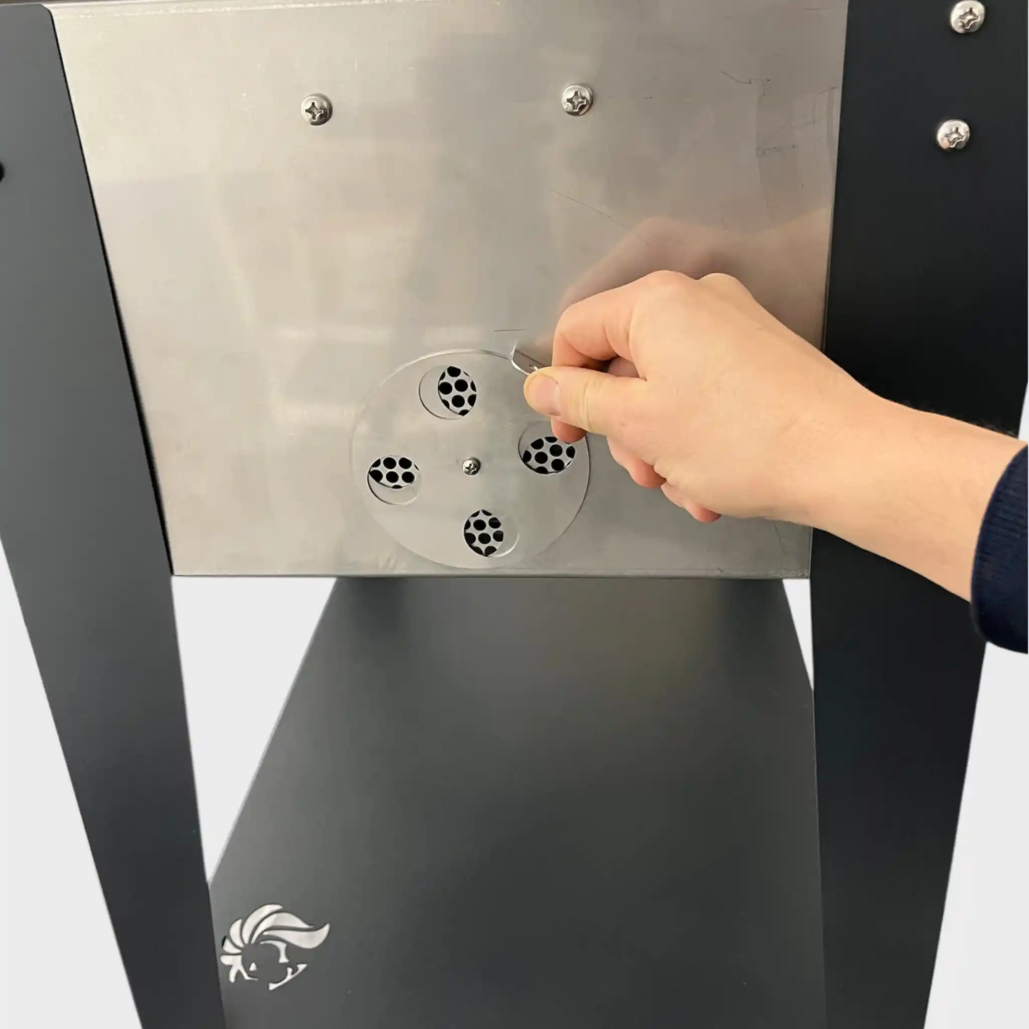 Leonardo Grills X600™ – Il Formato Giusto per il BBQ in Casa (Inox + Cono Incluso) - Image 11